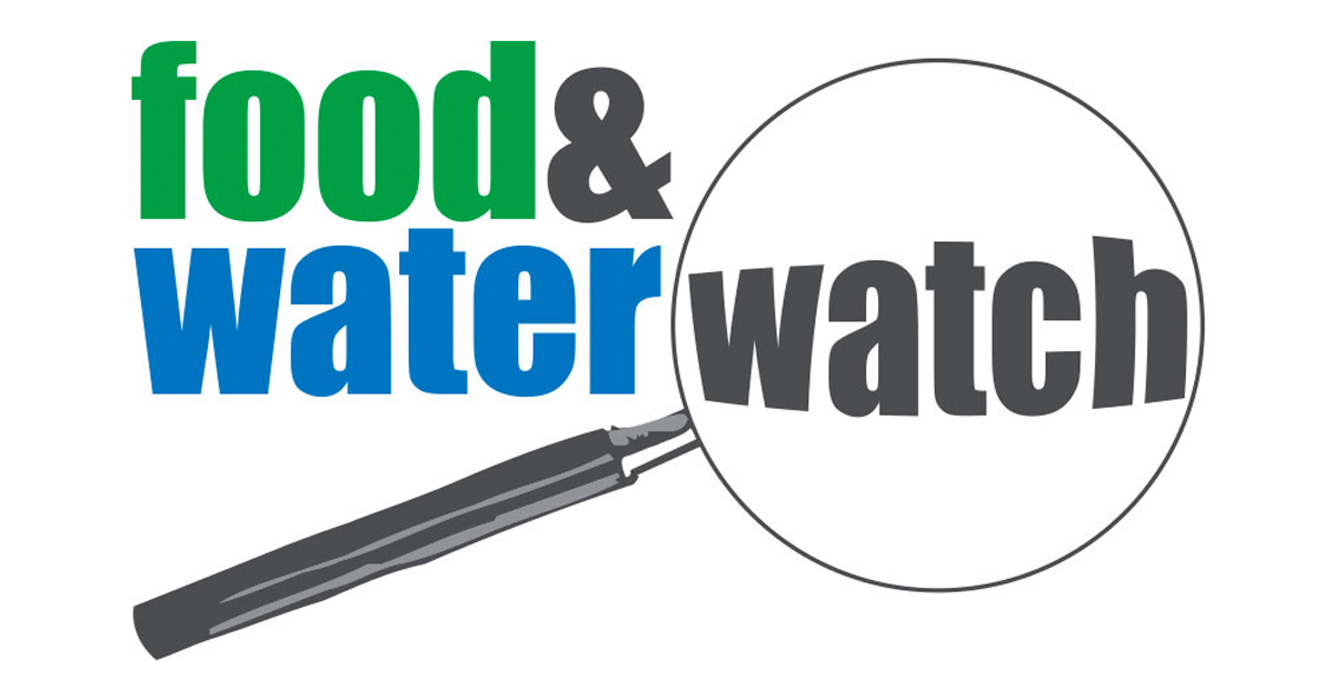 Food & Water Watch